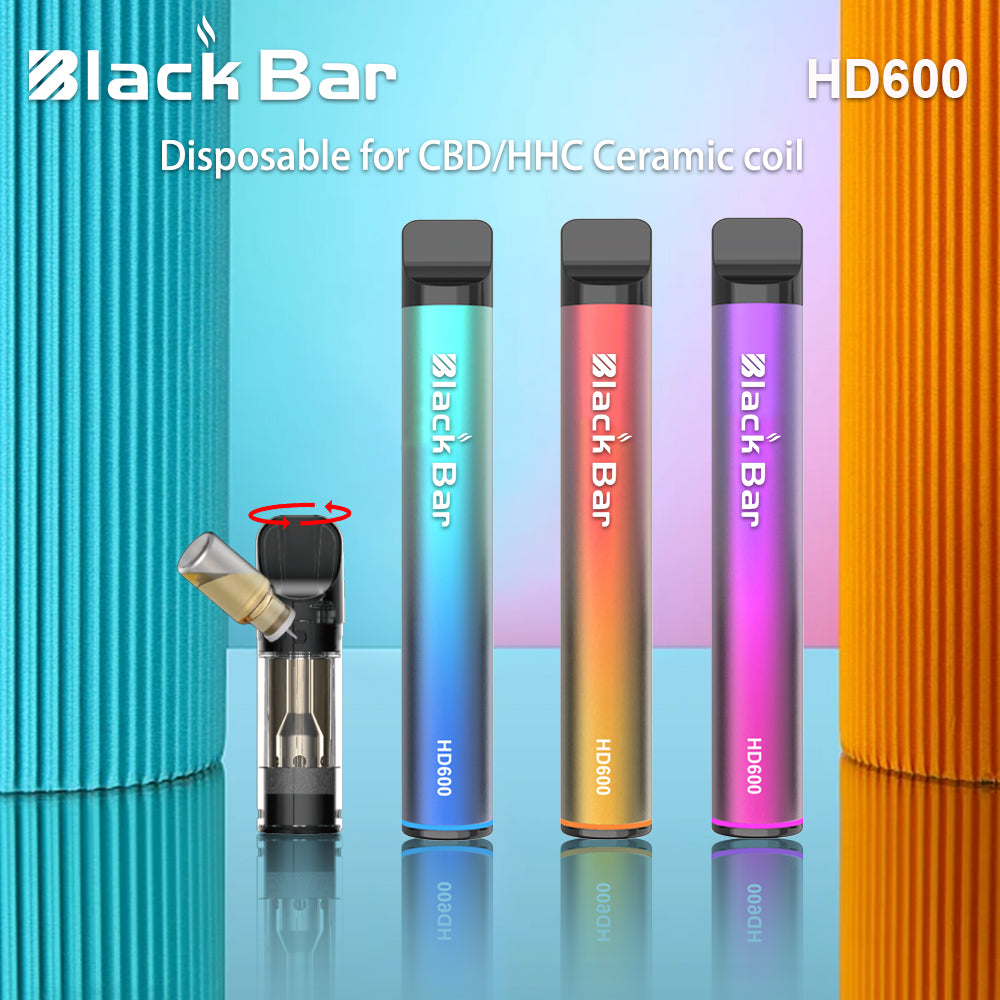 HD600-CBD-Replaceable pod for CBD/HHC Ceramic coil