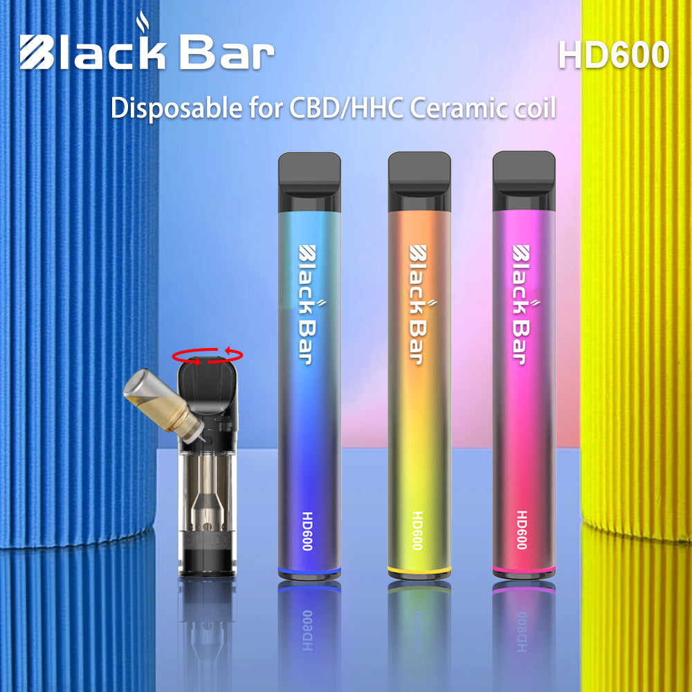 HD600-CBD-Replaceable pod for CBD/HHC Ceramic coil