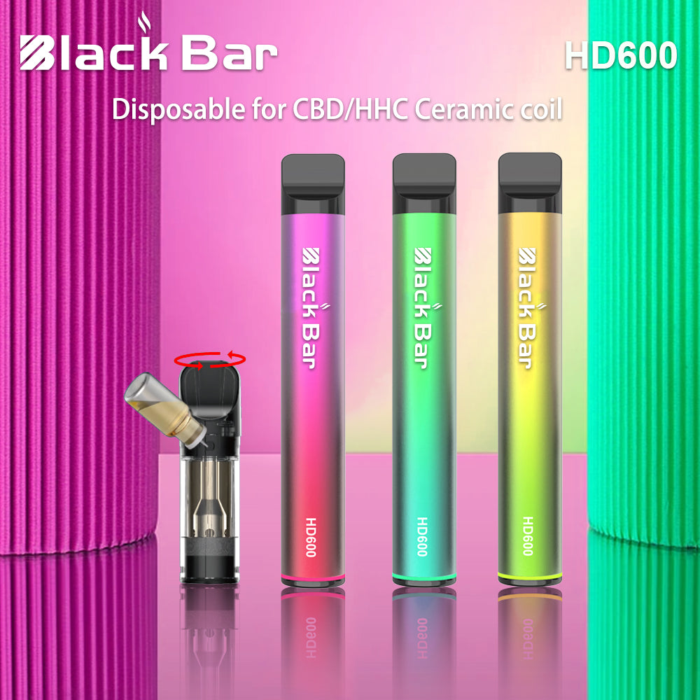 HD600-CBD-Replaceable pod for CBD/HHC Ceramic coil