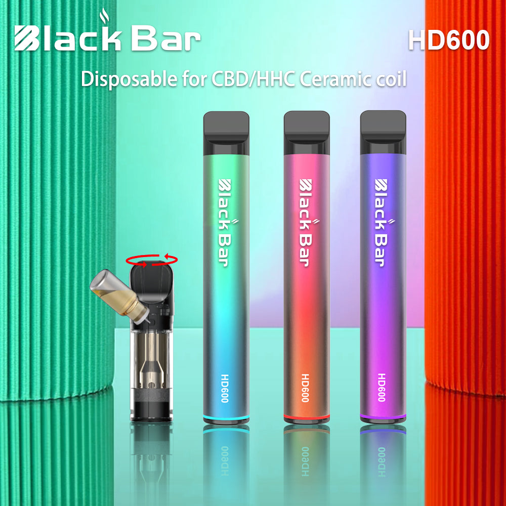 HD600-CBD-Replaceable pod for CBD/HHC Ceramic coil