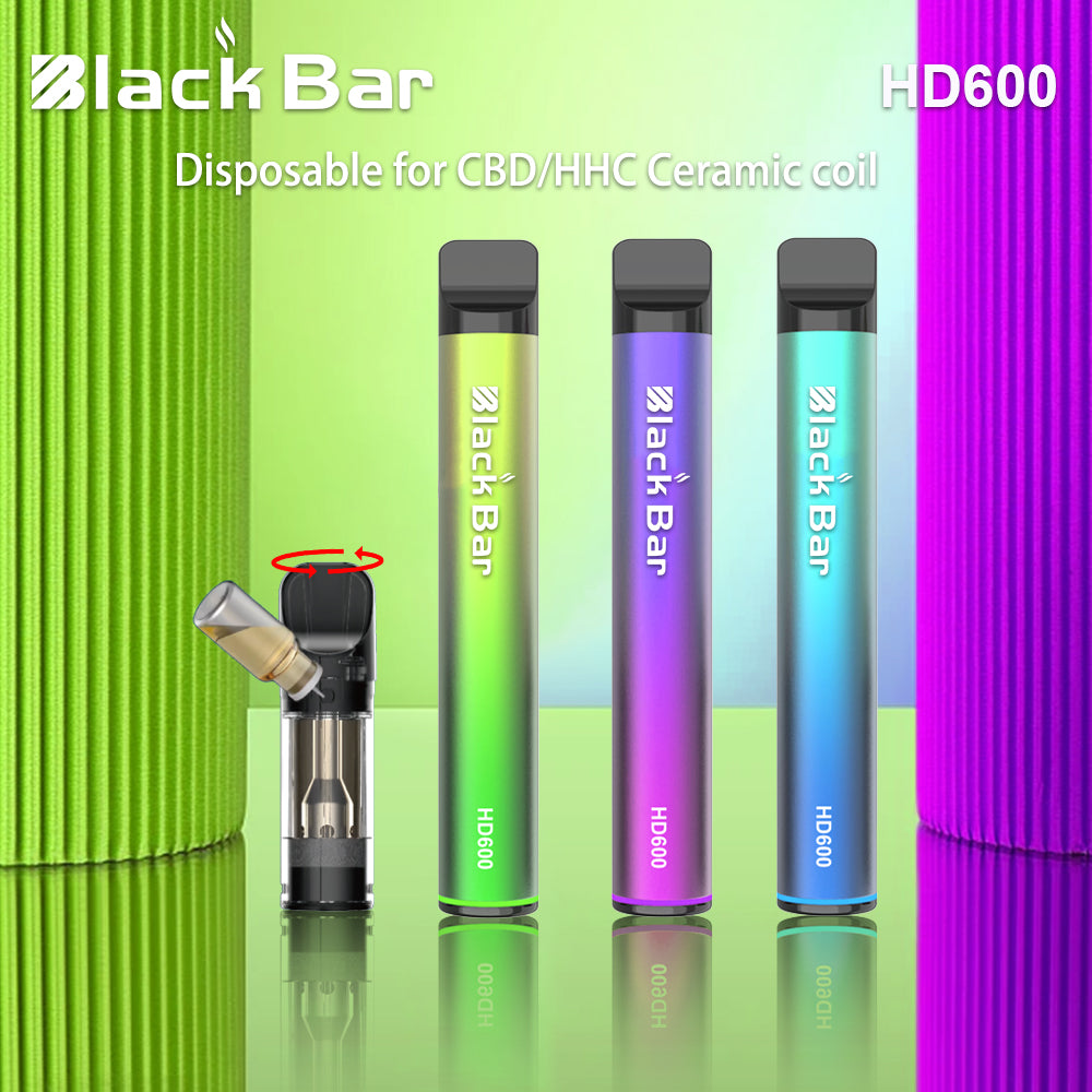 HD600-CBD-Replaceable pod for CBD/HHC Ceramic coil