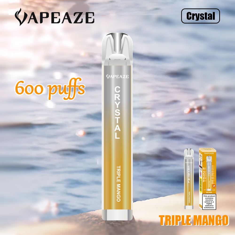 2-3ML Lighting Vape Box Bar Electric Cigarettes Puff Bar Ecig Rechargeable Crystal Vape Pod Puffs OEM ODM Vape