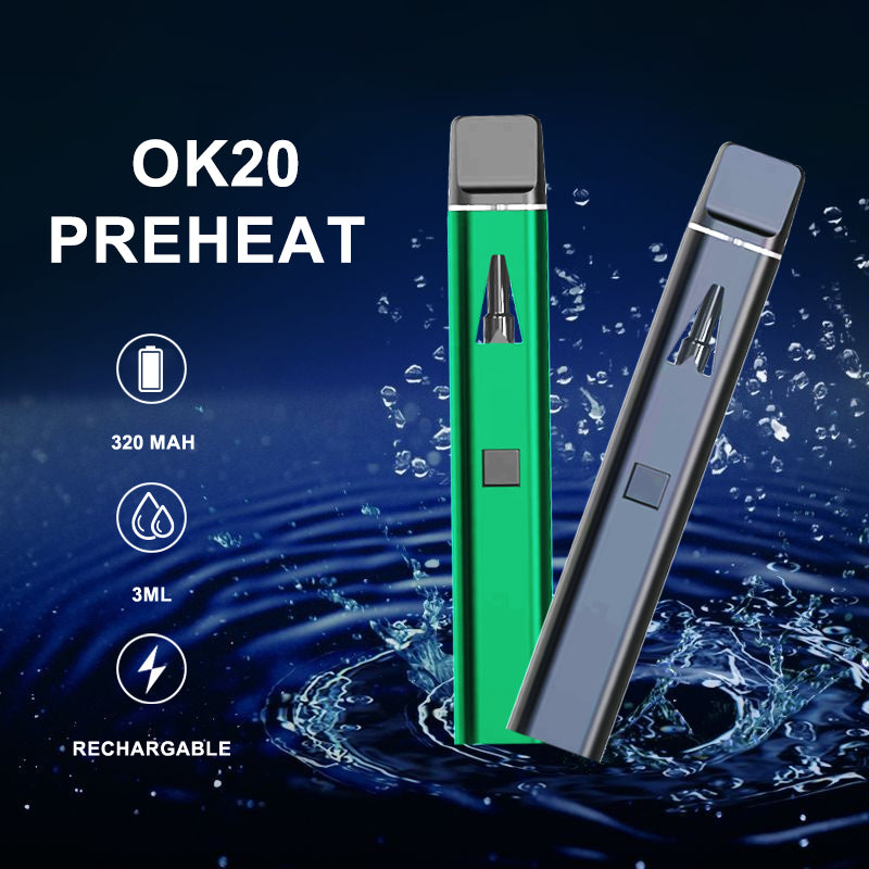 OK20-Vape Pen for THC/CBD/HHC 1ML/2ML/3ML