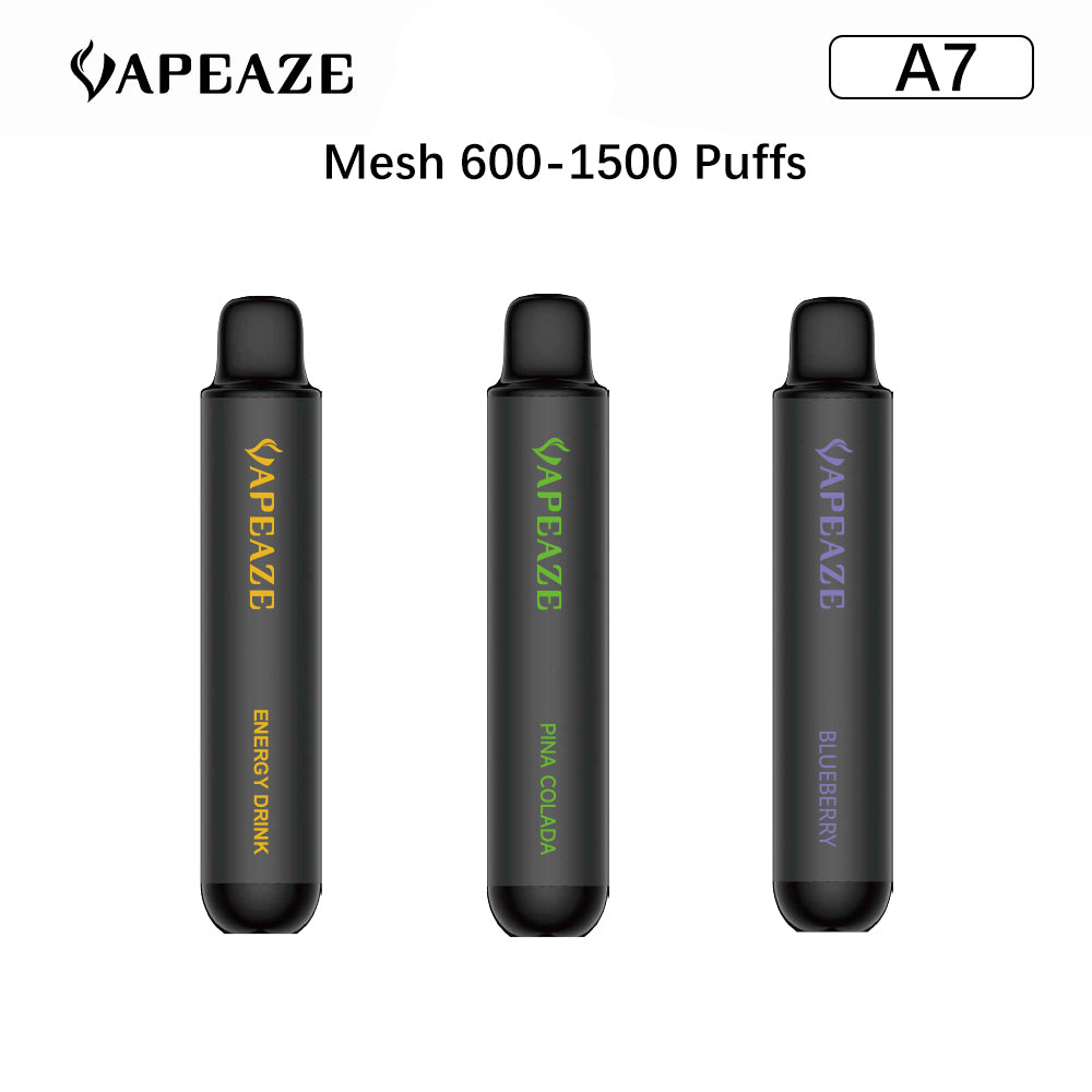 1200 Puffs Vape Box Bar Electric Cigarettes Puff Bar Ecig Rechargeable A7 Vape Pod Puffs OEM ODM Vape