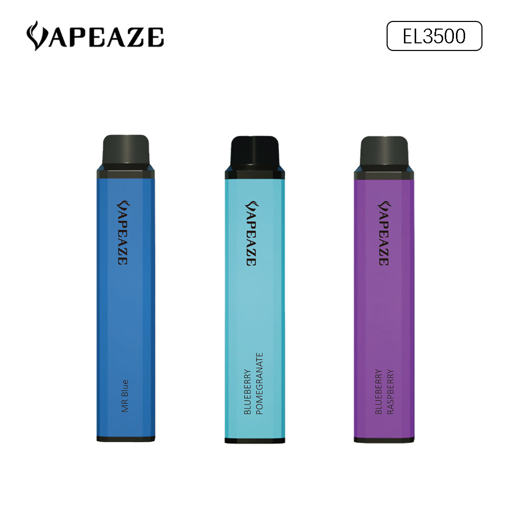 EL3500 3500Puffs Vape Box Bar Electric Cigarettes Puff Bar Ecig Rechargeable Vape Pod Puffs OEM ODM Vape