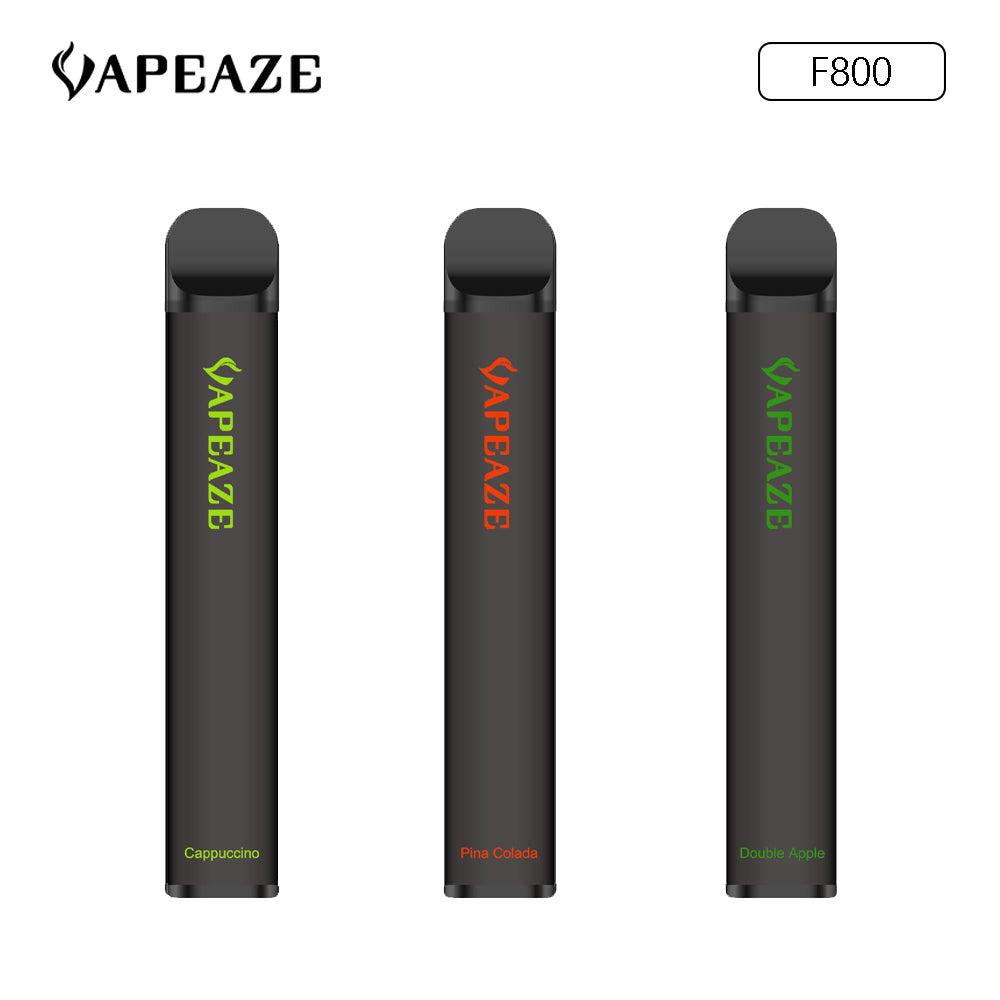 600 Puffs Vape Box Bar Electric Cigarettes Puff Bar Ecig Rechargeable F800 Vape Pod Puffs OEM ODM Vape