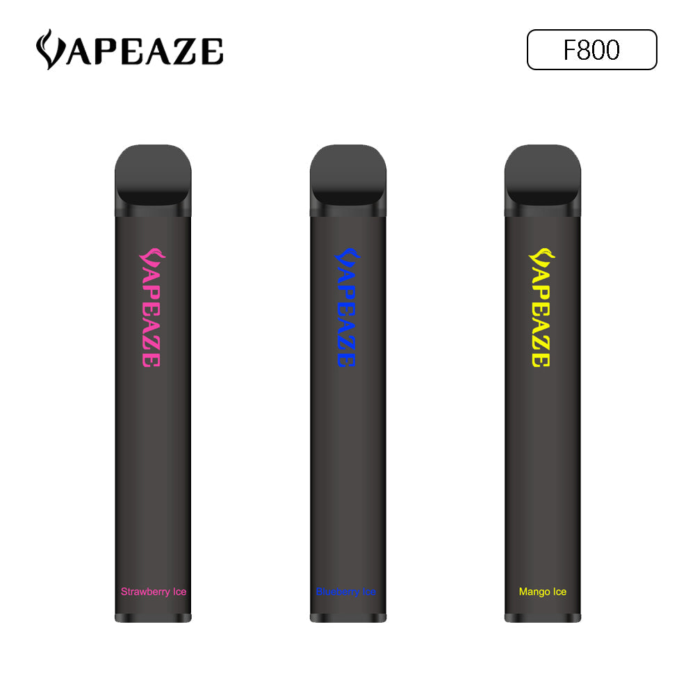 600 Puffs Vape Box Bar Electric Cigarettes Puff Bar Ecig Rechargeable F800 Vape Pod Puffs OEM ODM Vape