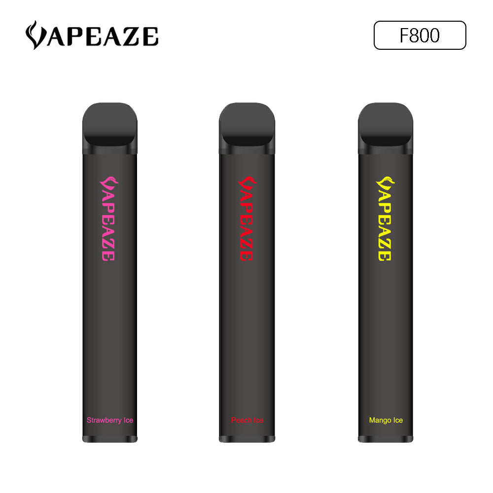 600 Puffs Vape Box Bar Electric Cigarettes Puff Bar Ecig Rechargeable F800 Vape Pod Puffs OEM ODM Vape