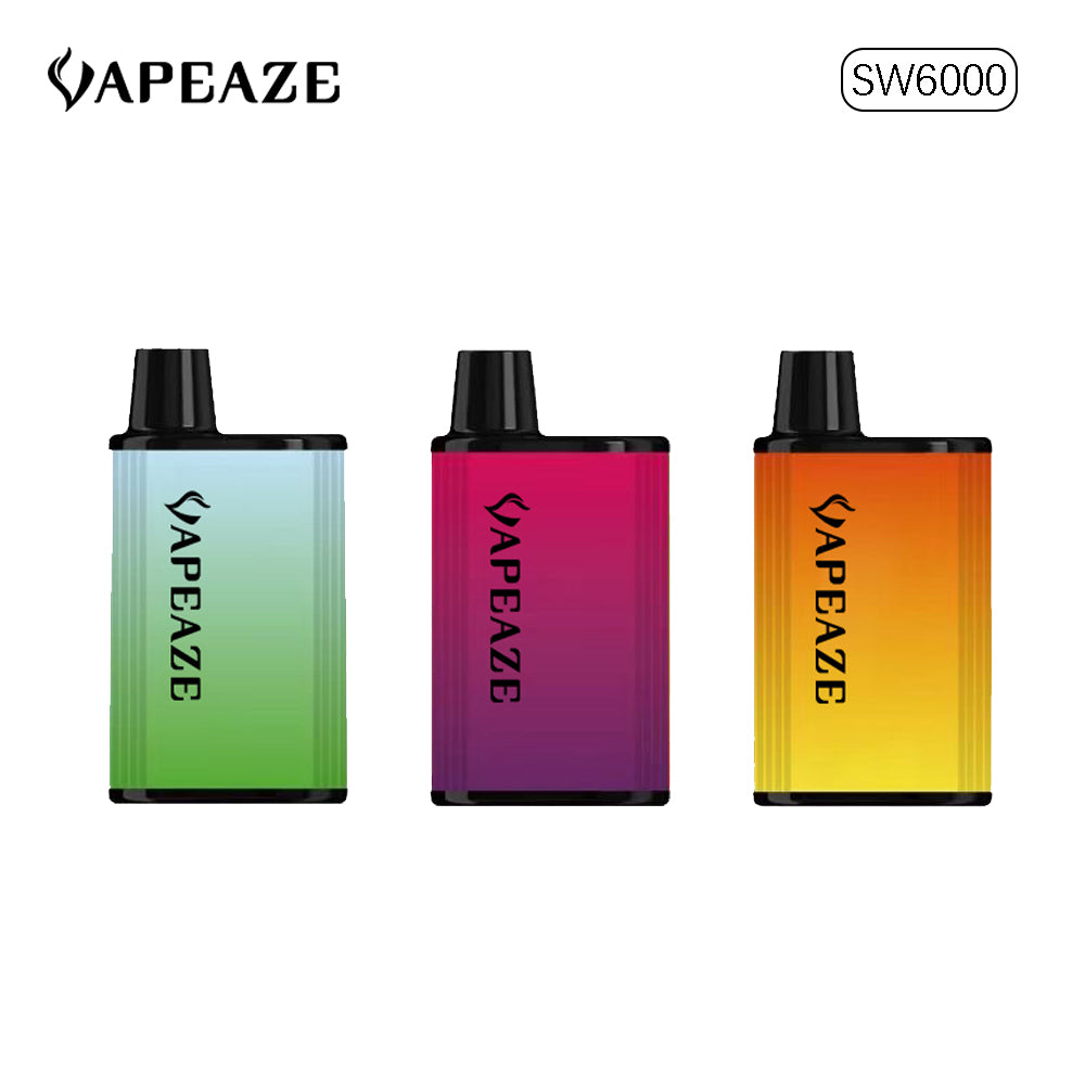 6000 Puffs Vape Box Bar Electric Cigarettes Puff Bar Ecig Rechargeable F991 Vape Pod Puffs OEM ODM Vape
