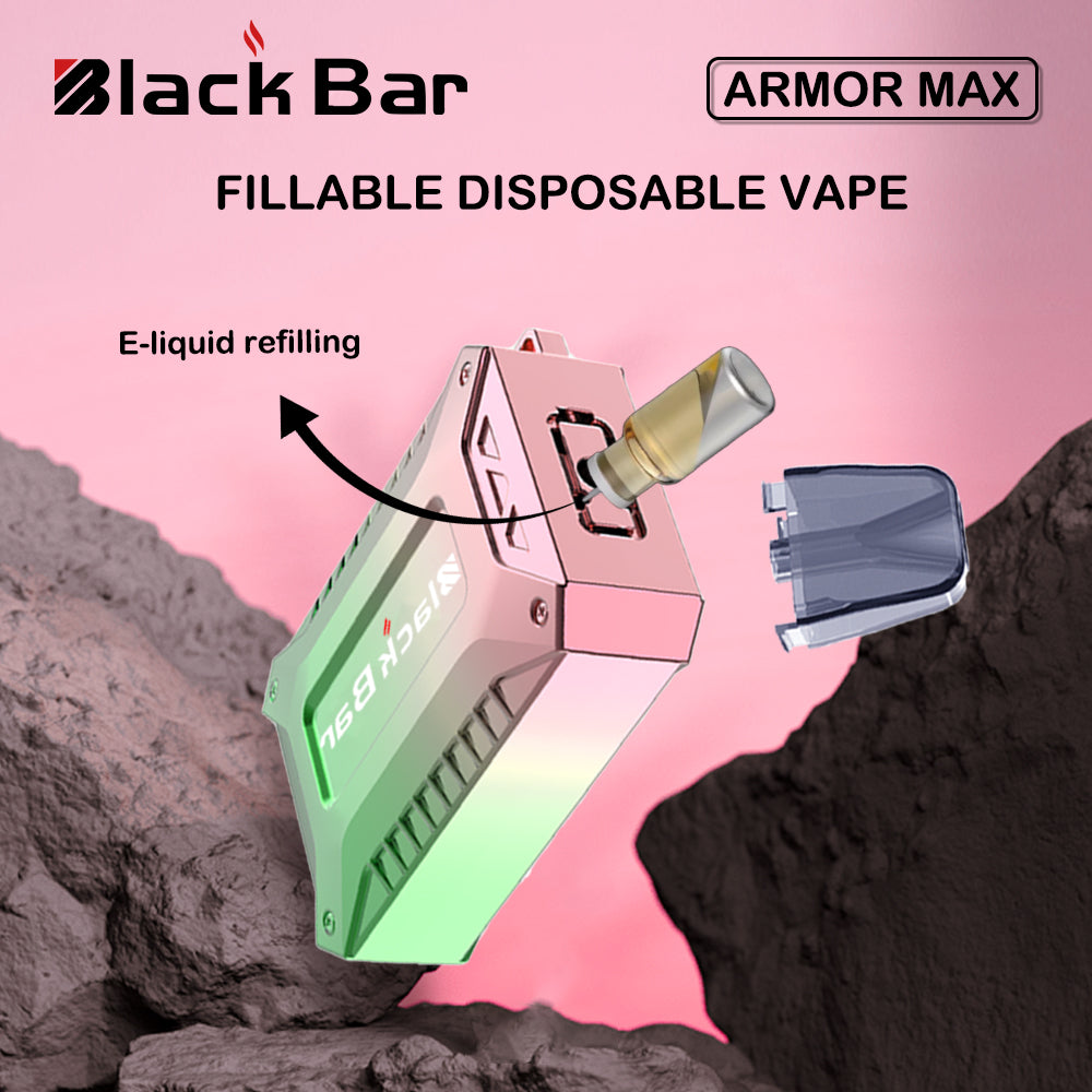 ARMOR MAX-rell  Empty Vape, Rellable, Mesh coil, LCD display LCD display Filling E-Juice