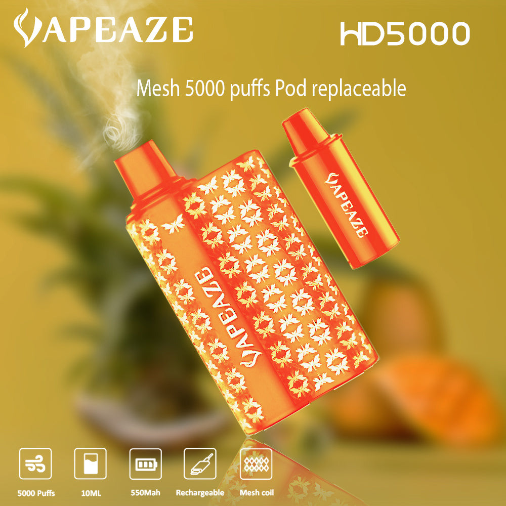 HD5000-Mesh 5000 puffs Pod replaceable