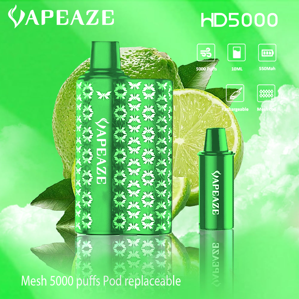 HD5000-Mesh 5000 puffs Pod replaceable