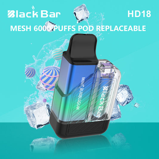 HD18  Mesh 6000 pus Pod replaceable Airflow adjustable