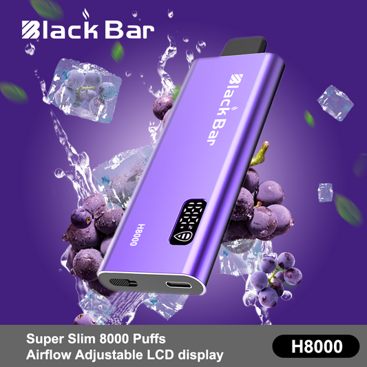 H8000 8000 Pus Airow adjustable  Super Slim Aluminum LCD display