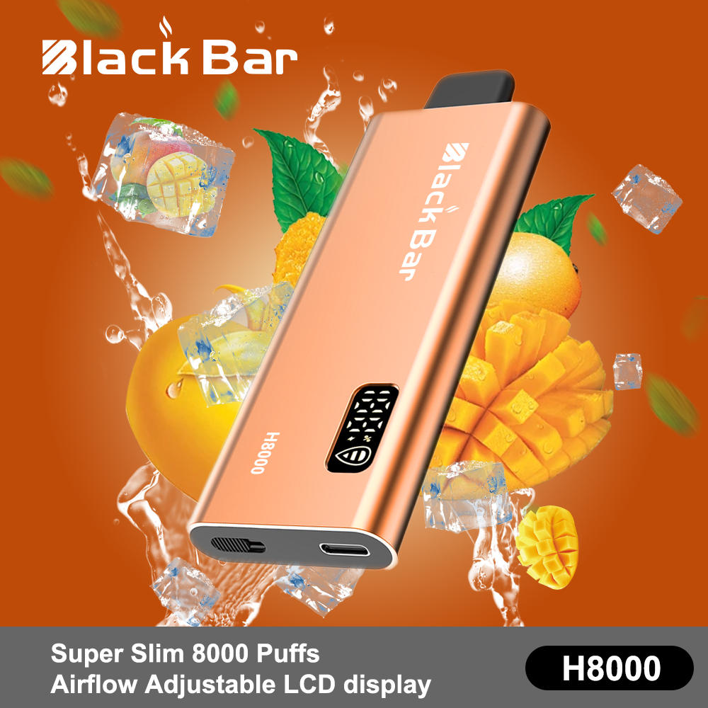 H8000 8000 Pus Airow adjustable  Super Slim Aluminum LCD display