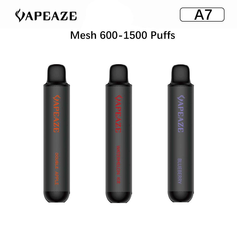 1200 Puffs Vape Box Bar Electric Cigarettes Puff Bar Ecig Rechargeable A7 Vape Pod Puffs OEM ODM Vape